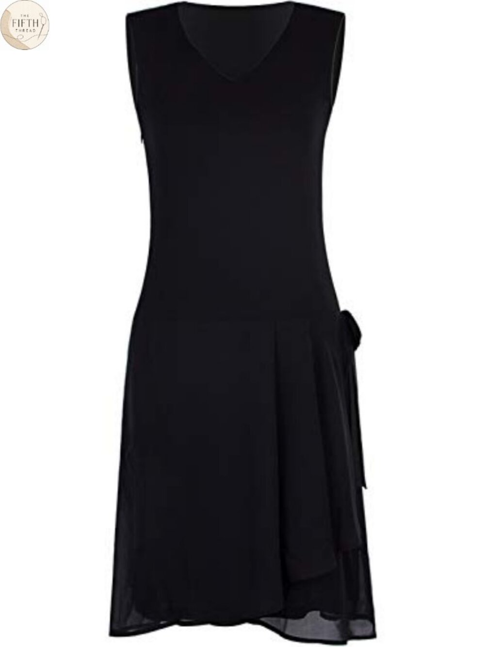 1920s Style Drop Waist Flapper Dress Chiffon Gatsby Cocktail